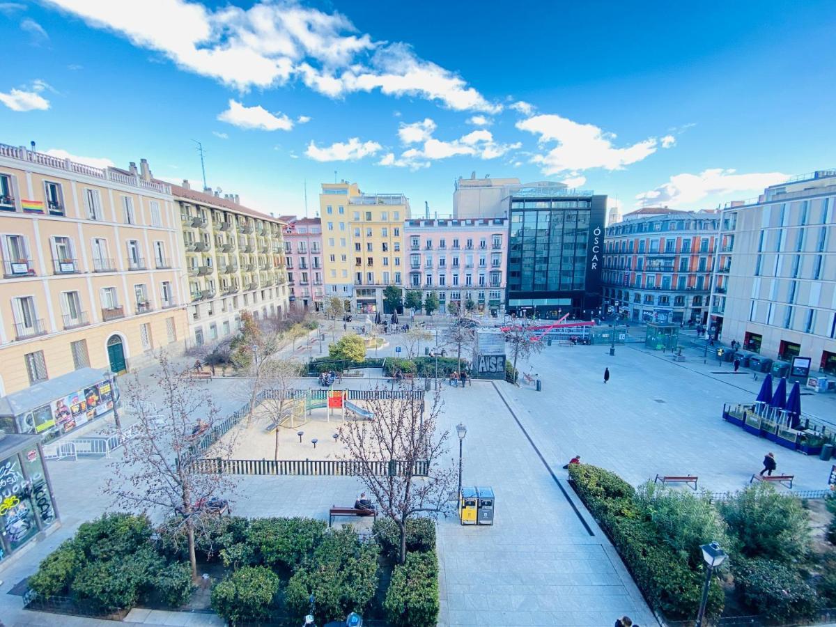 Estudio Doble Con Balcon En Madrid Centro Экстерьер фото